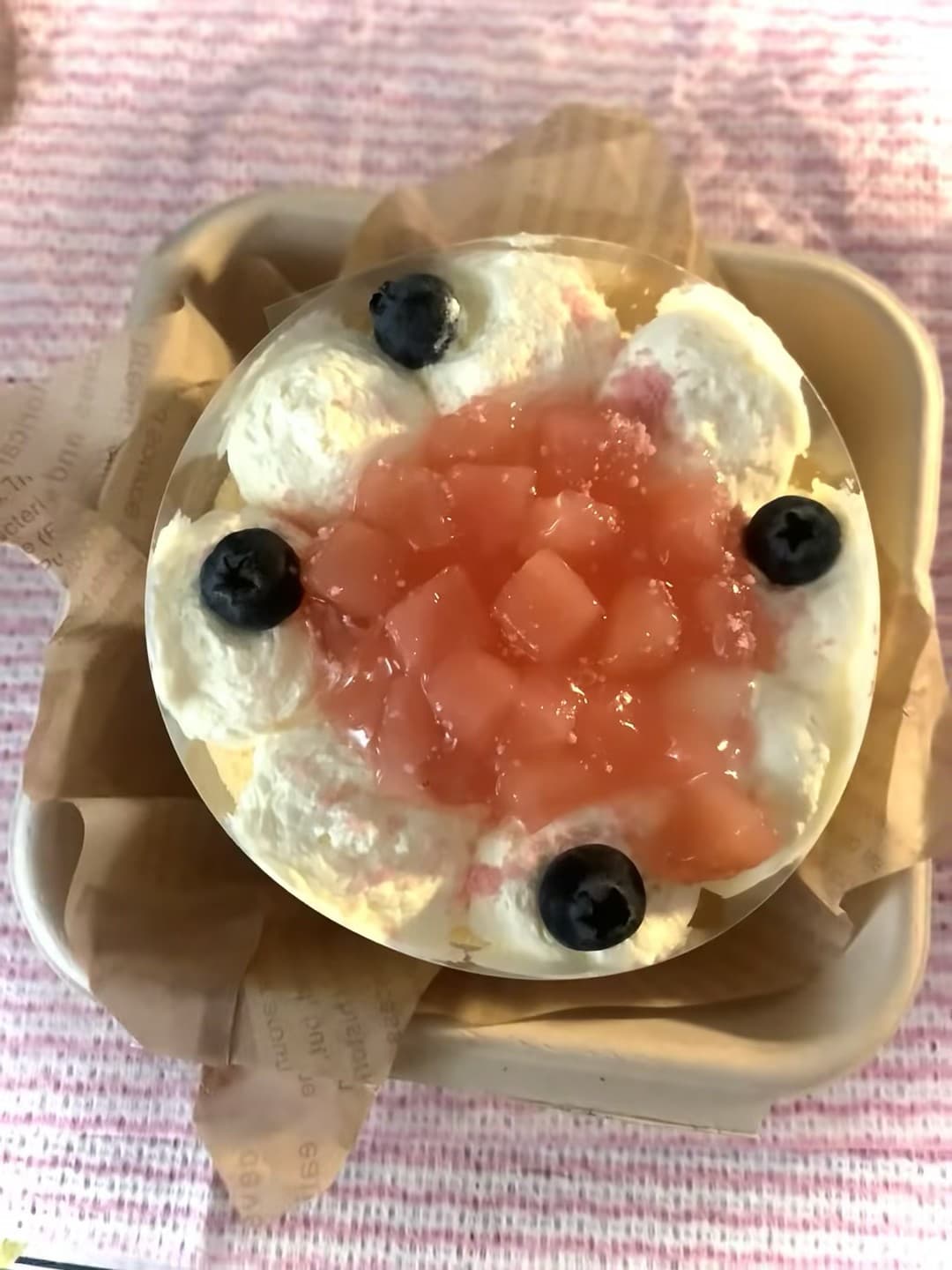 街角小甜点治愈周一，蓝莓+粉桃冻，一口回春封面图