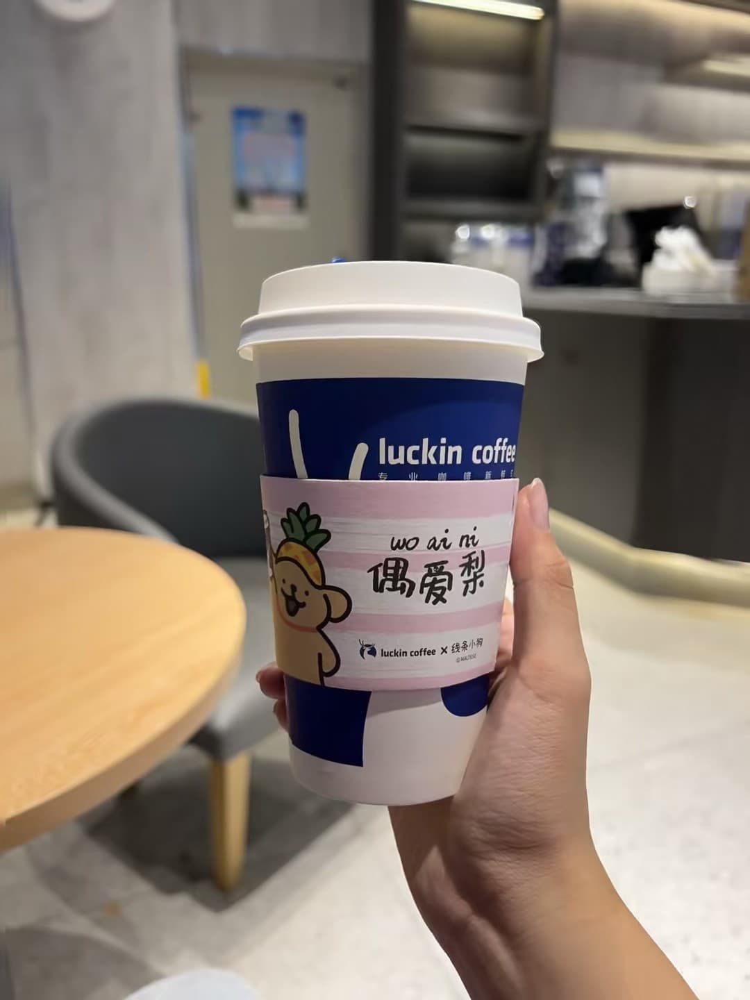 今天在咖啡店被这只小熊萌到失语…偶爱梨？？封面图