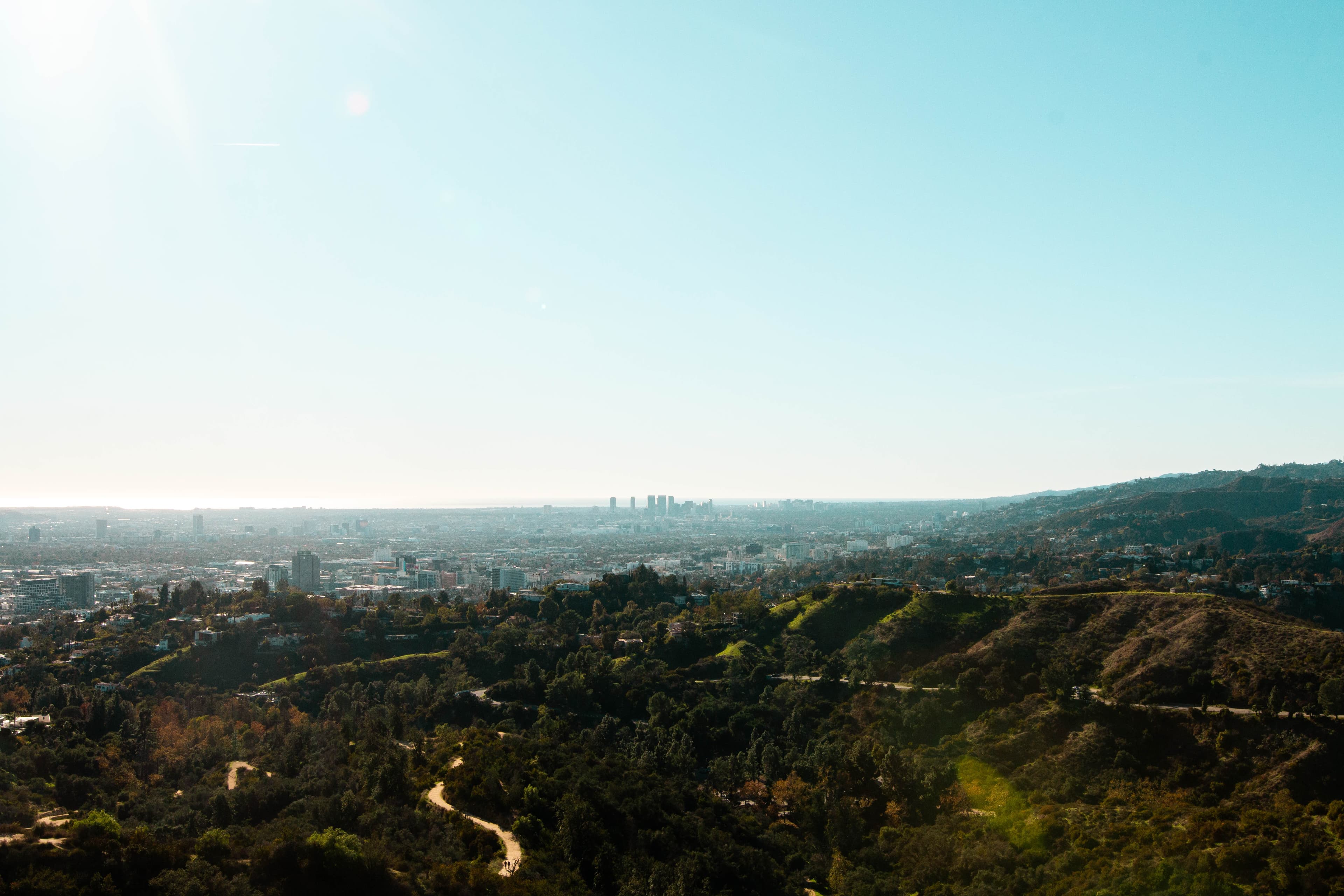 今天在Griffith Park的山顶，把LA揉进一整个下午的光里封面图