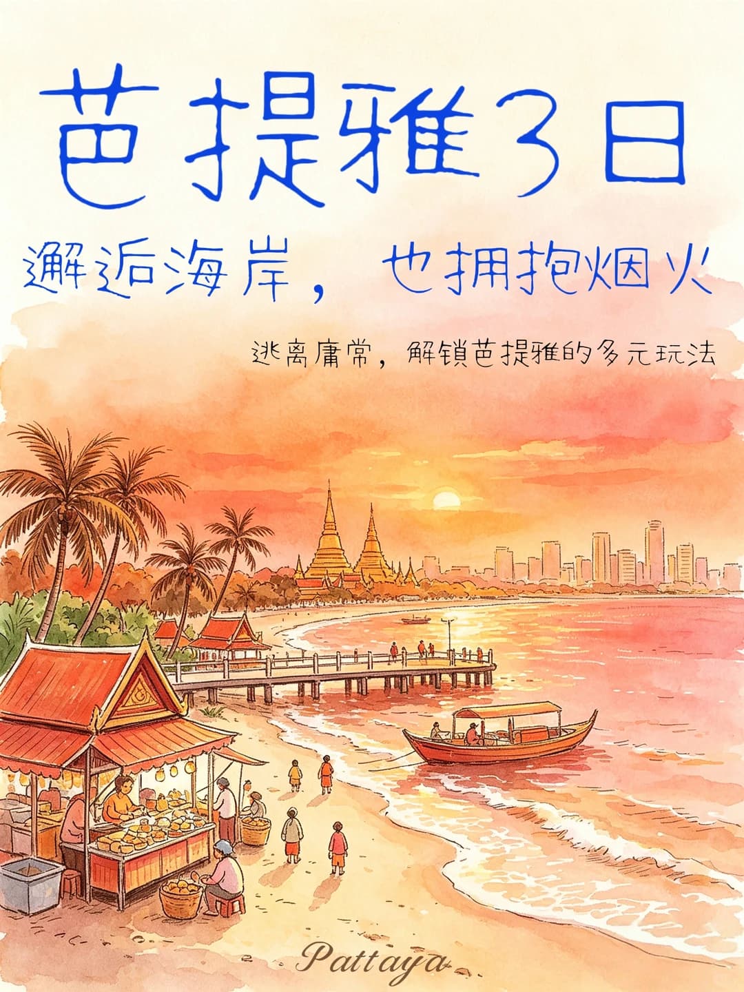 芭提雅+格兰岛 3 日攻略｜新手直接抄!封面图
