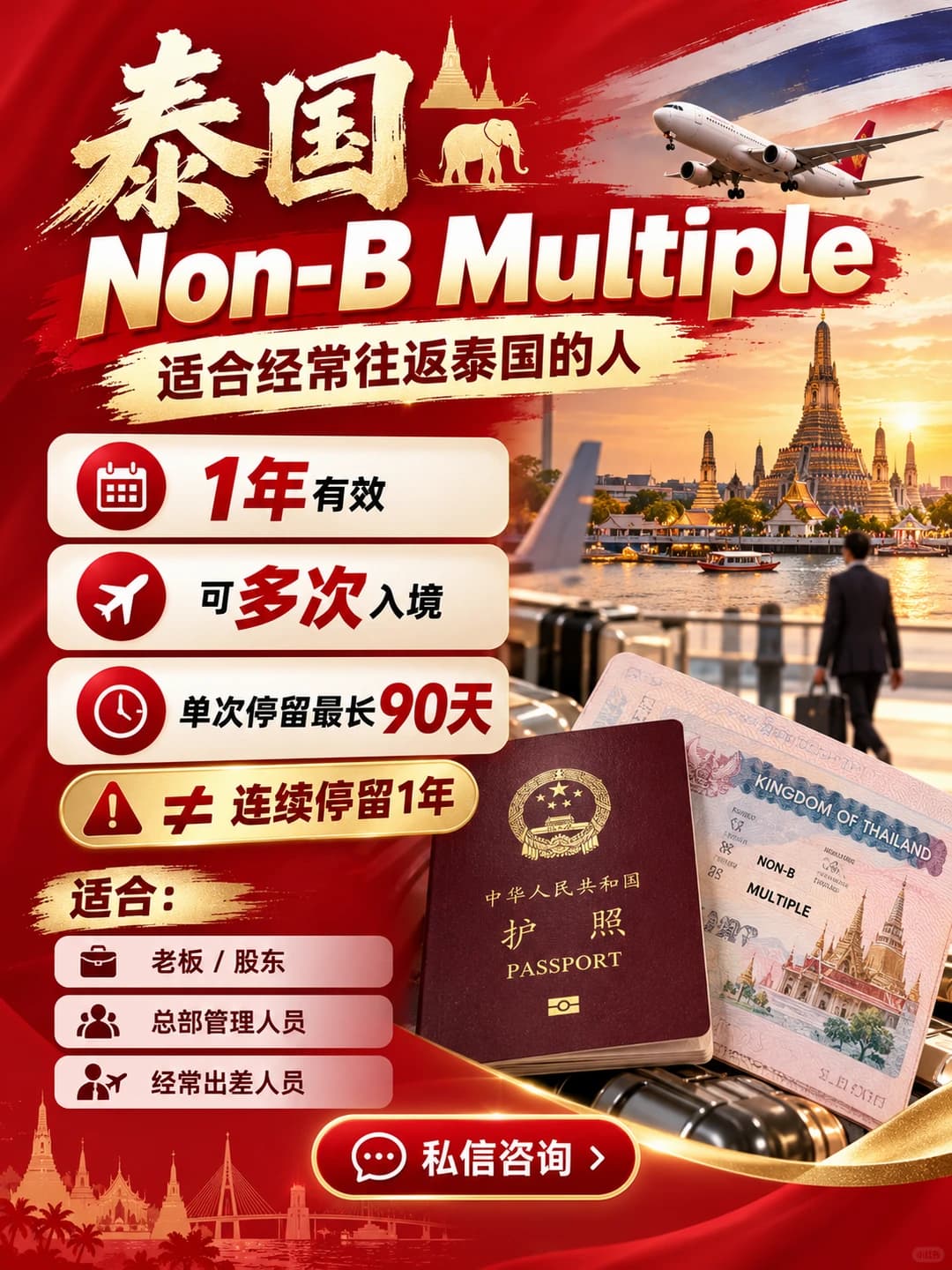 泰国 Non-B Multiple (多次往返)适合谁？封面图