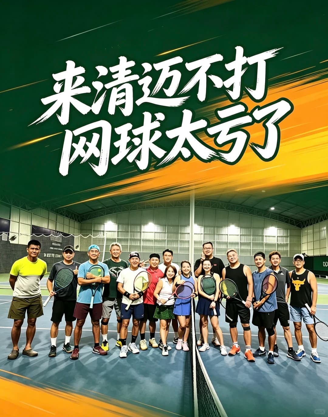 来清迈,不打网球太亏了封面图
