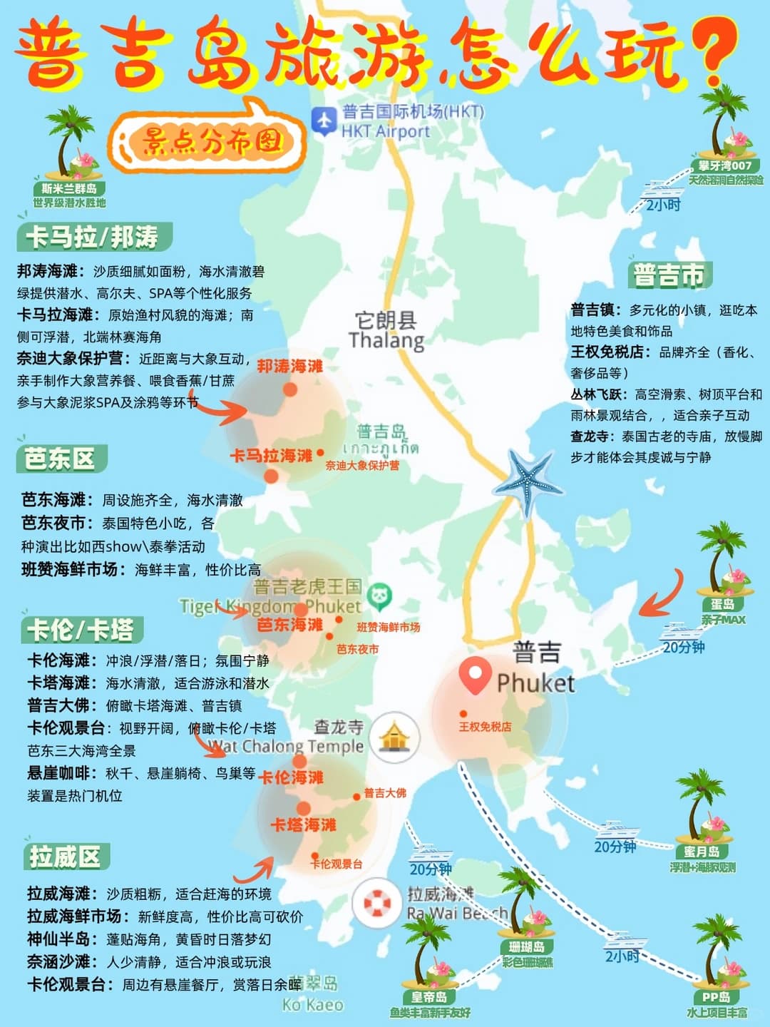 三刷普吉岛💥懒人必存❗吃住行秒懂不踩坑封面图