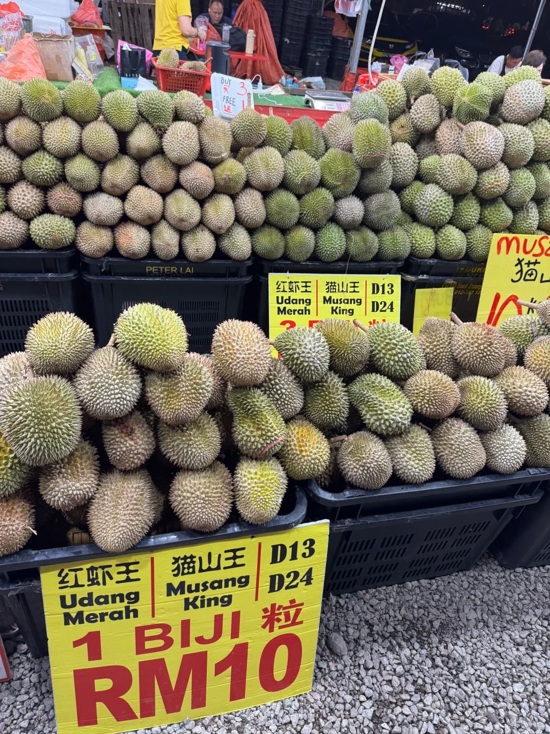 📍马来西亚榴莲夜市封面图
