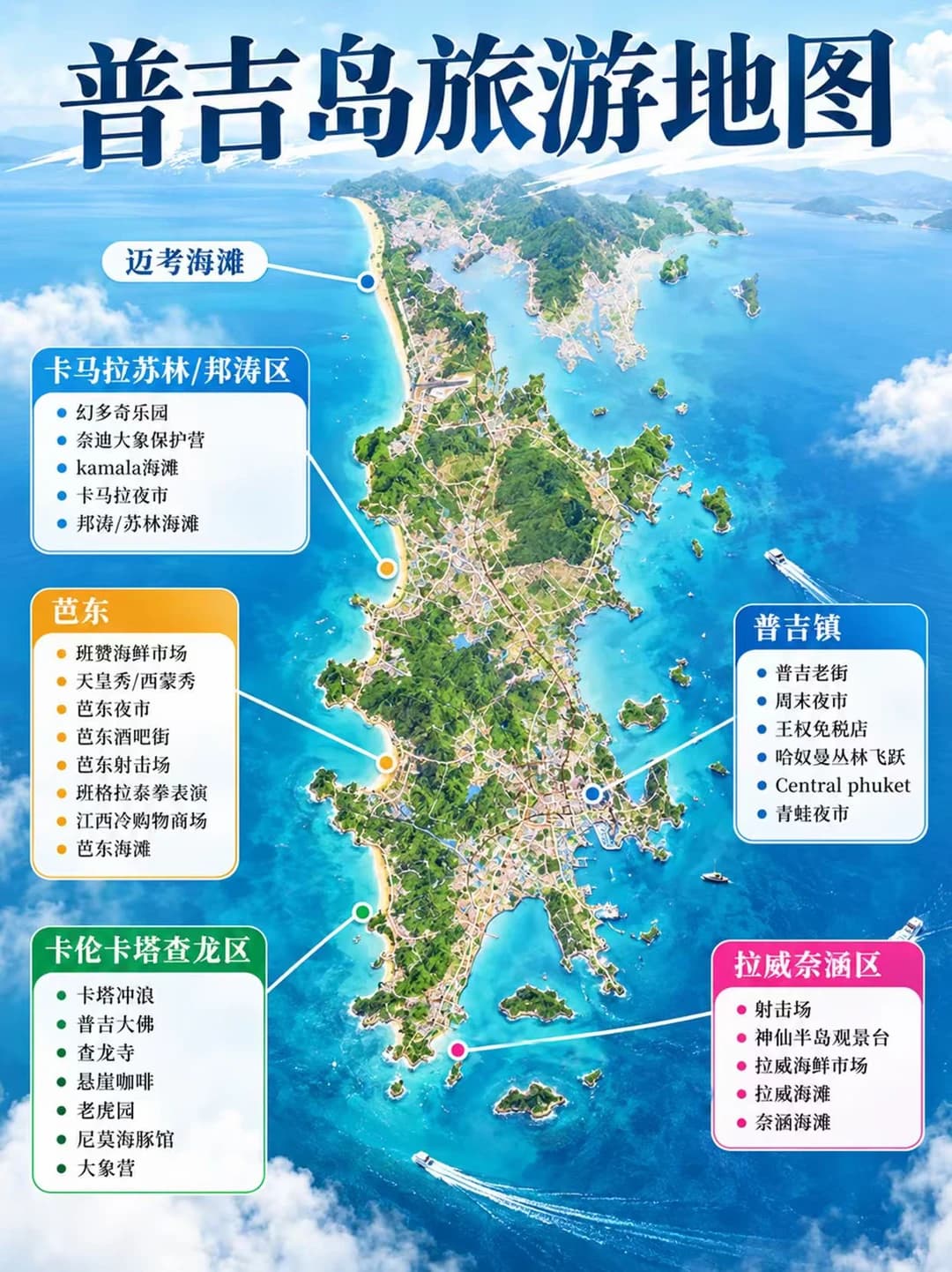 普吉岛旅游必看🗺️住宿+景点超全攻略封面图