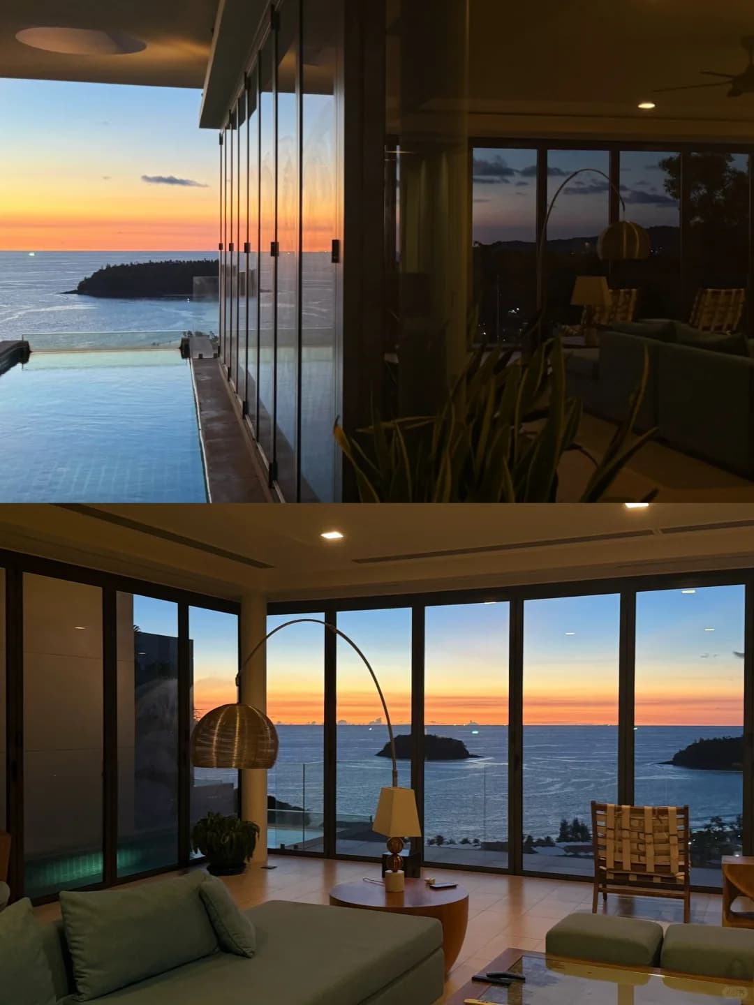 普吉岛住到超绝晚霞海景villa！！太浪漫了！💕封面图