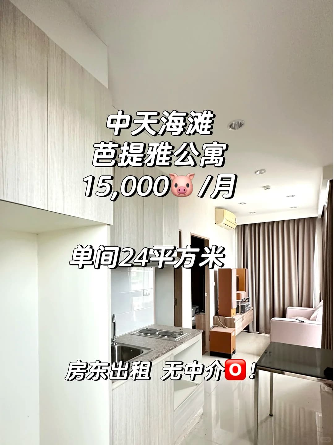 中天海滩公寓出售/出租封面图