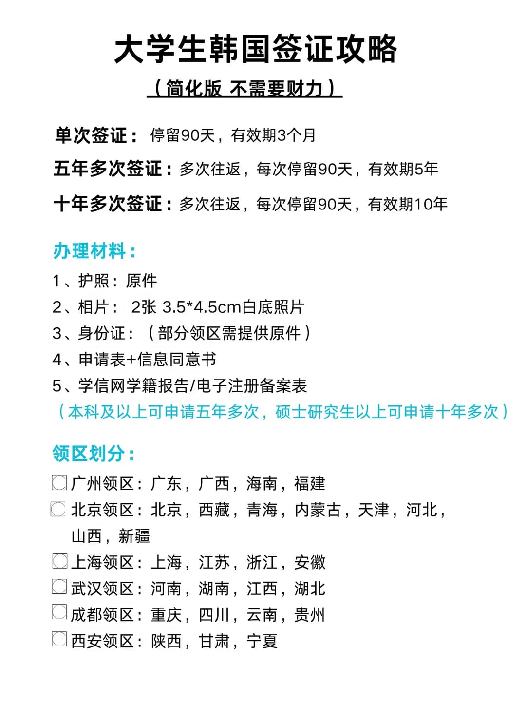 韩国签证大学生攻略，早办早省心！封面图