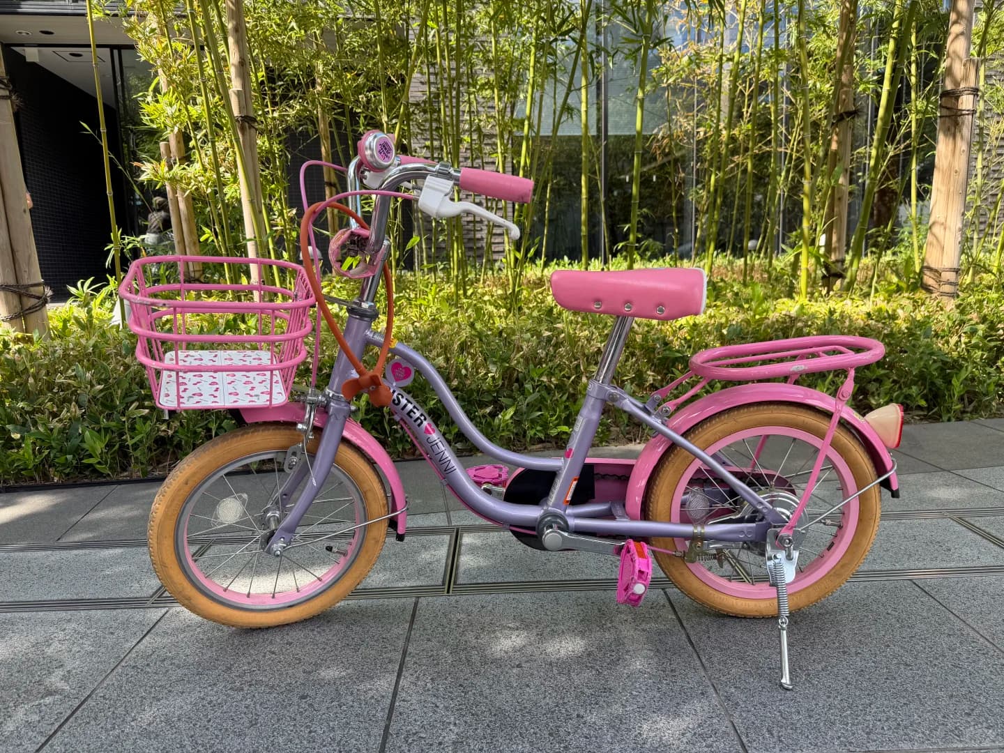 🇯🇵大阪｜出一辆粉紫色儿童自行车🚲封面图