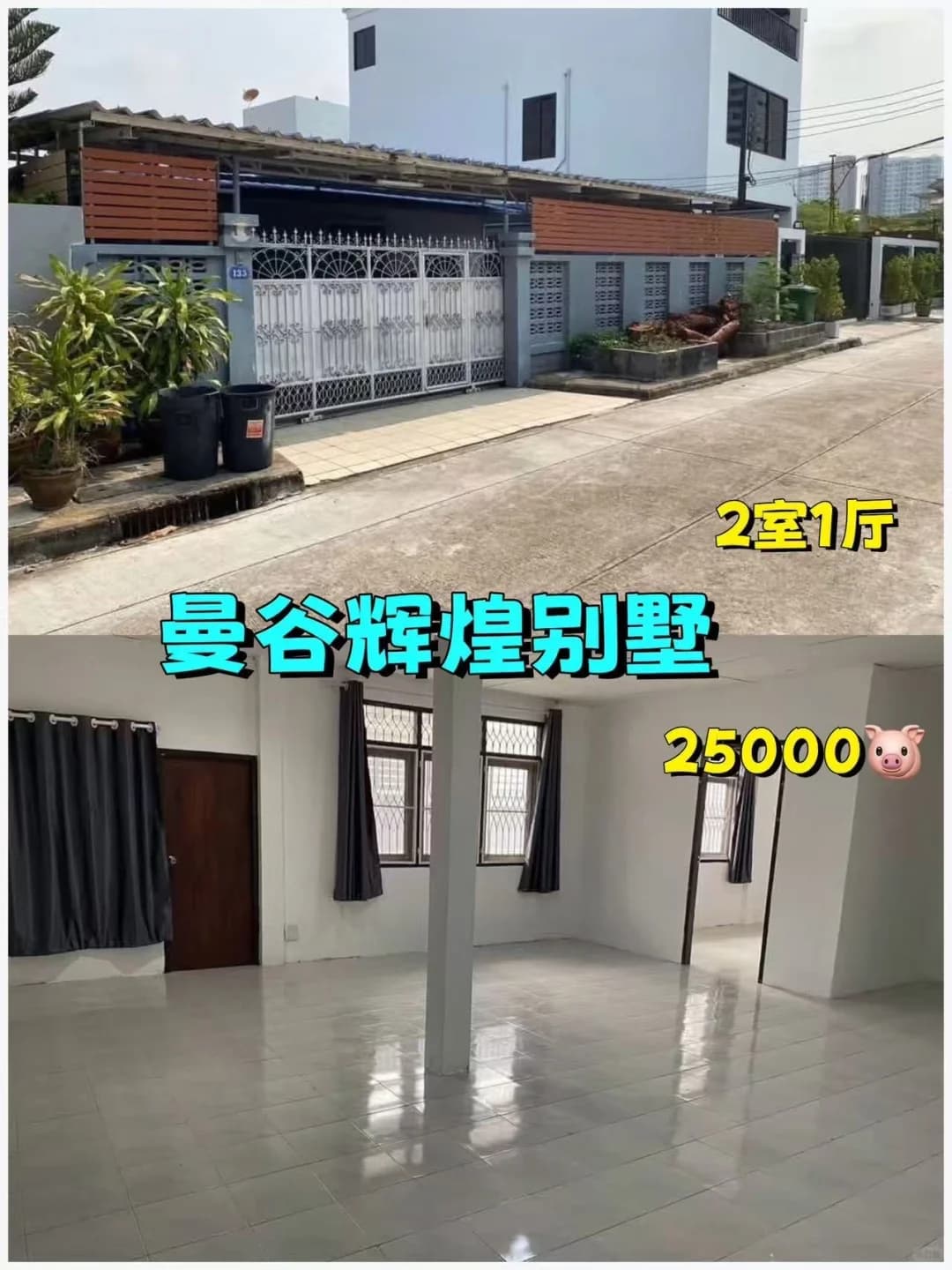 曼谷别墅｜辉煌大空间两室一厅封面图