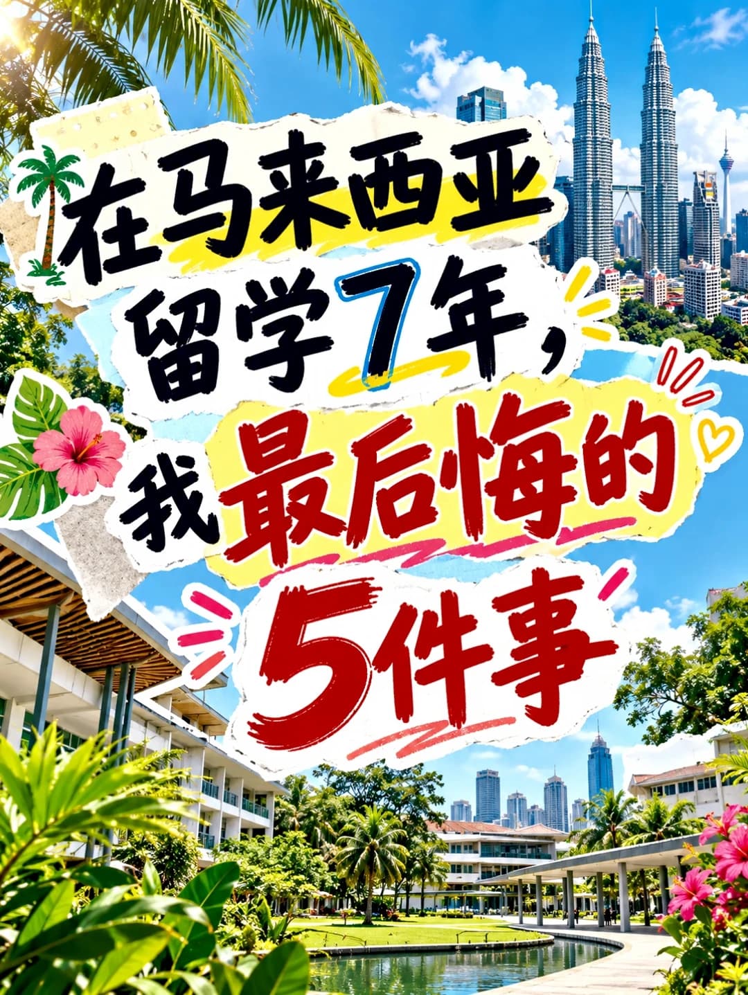 在马来西亚留学7年，我最后悔的5件事封面图