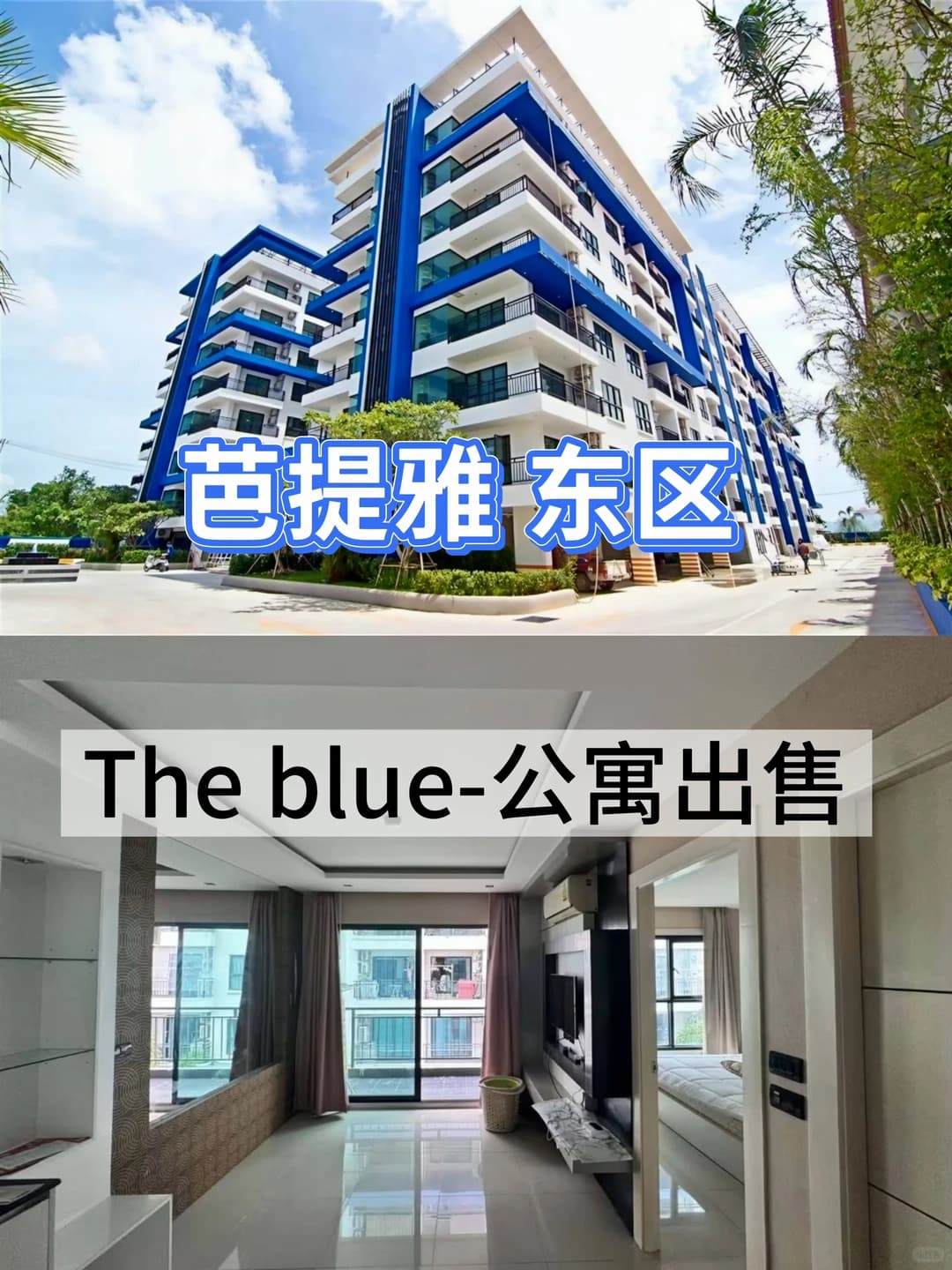 🔥169万铢！东区The Blue花园景一房出售封面图