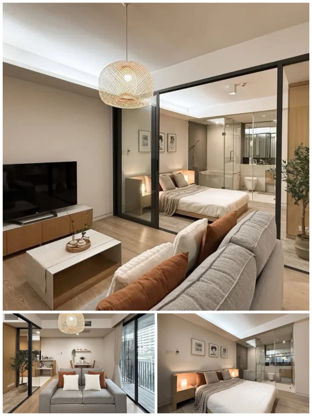 Grand Park View Asoke｜28楼2卧，800m双轨封面图
