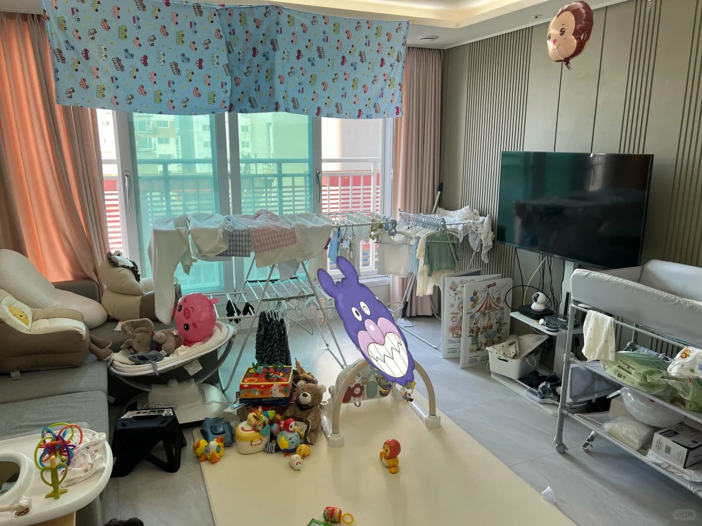 急转租 首尔富川站附近，两室一厅 急转租封面图