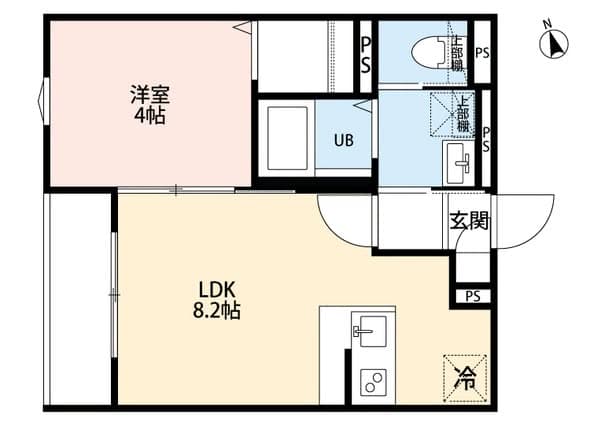 1LDK Apartment for Rent in Warabi, Saitama  Cho thuê căn hộ封面图