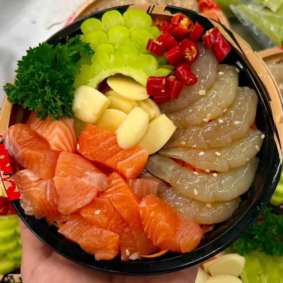 10月23日周五配送：醉虾刺身套餐159铢，含酱油/生抽两种口味封面图