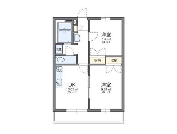 池袋20分钟直达！40平米宽敞两居室，月租82500日元，支持DHS及全套文书代办封面图