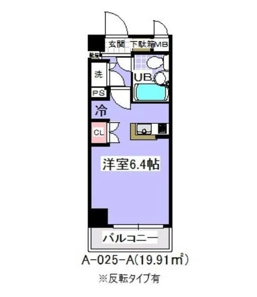 浦安站步行12分钟，19.91平米1R公寓，月租62000日元，外国人可租封面图