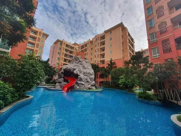 芭提雅Jomtien Seven Seas公寓出租：37平一居室，月租1.5万泰铢，全家具封面图