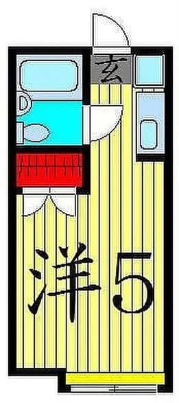 东京丰岛区南大冢1R公寓出租，月租4.5万日元，欢迎外国人申请封面图
