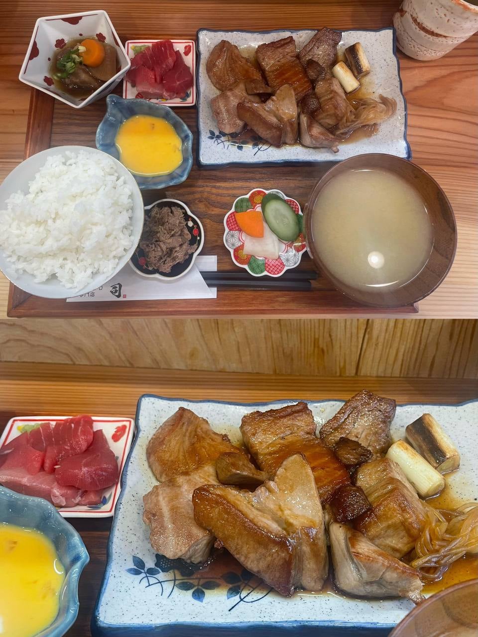 下班路上拐进家附近那家老铺子，叉烧配溏心蛋+白饭，今天是幸福的碳水日