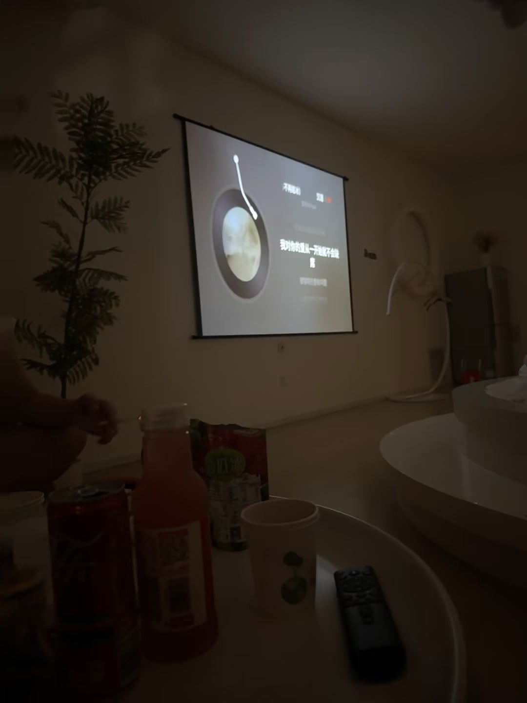 居家投影夜｜喝着冰饮看老片，生活慢下来才够味
