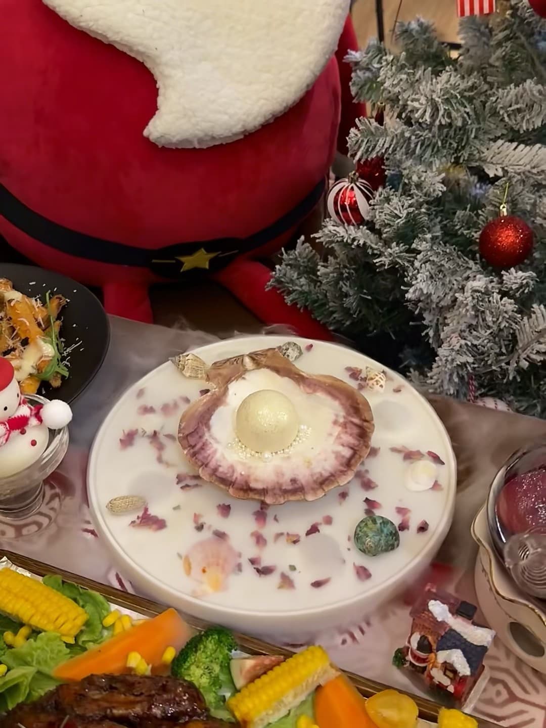圣诞夜的海风甜点|贝壳里藏着银河✨封面图
