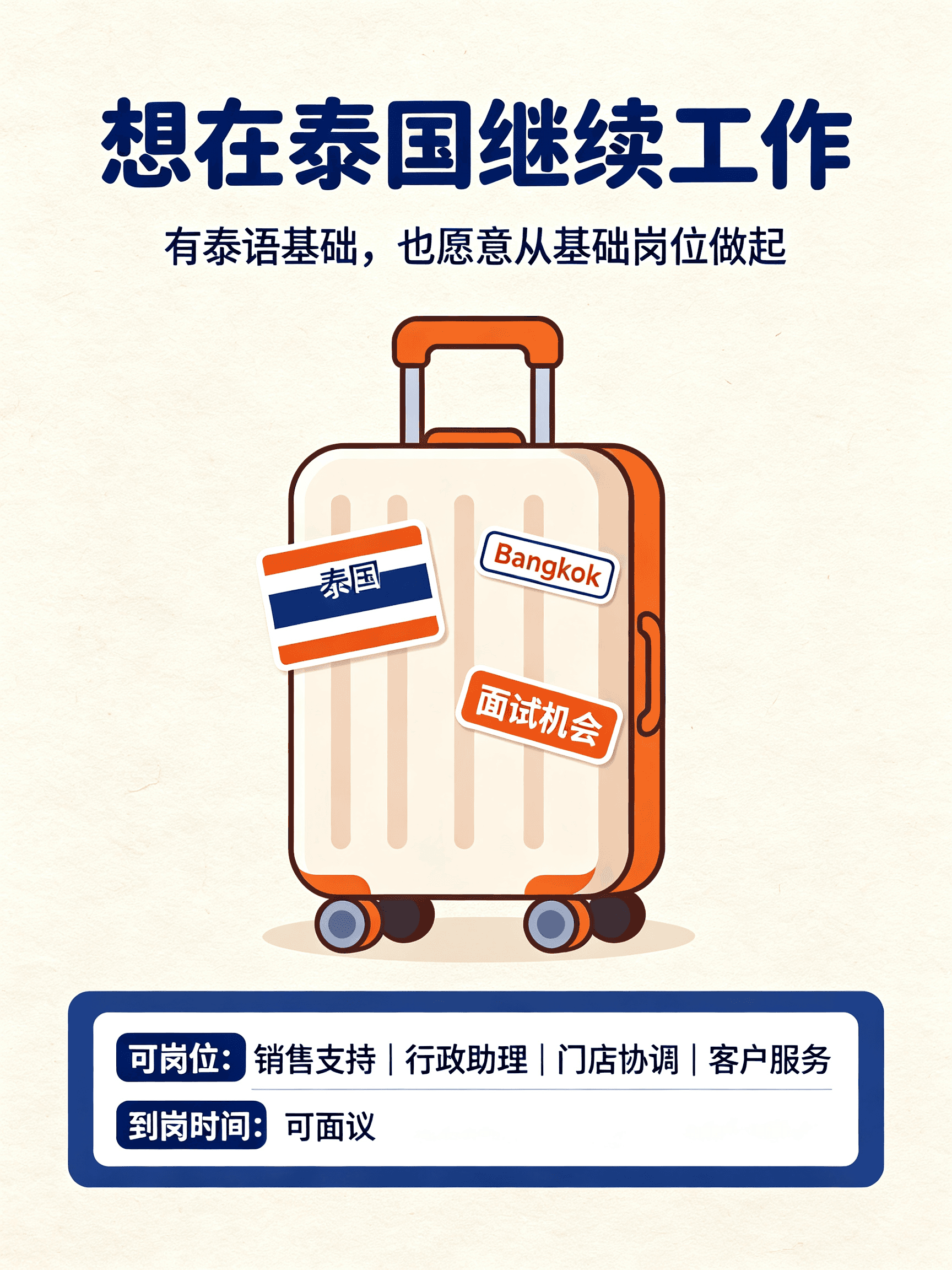 泰语流利但面试还卡在‘请坐’…在曼谷蹲了三小时等HR,结果说要先填表封面图