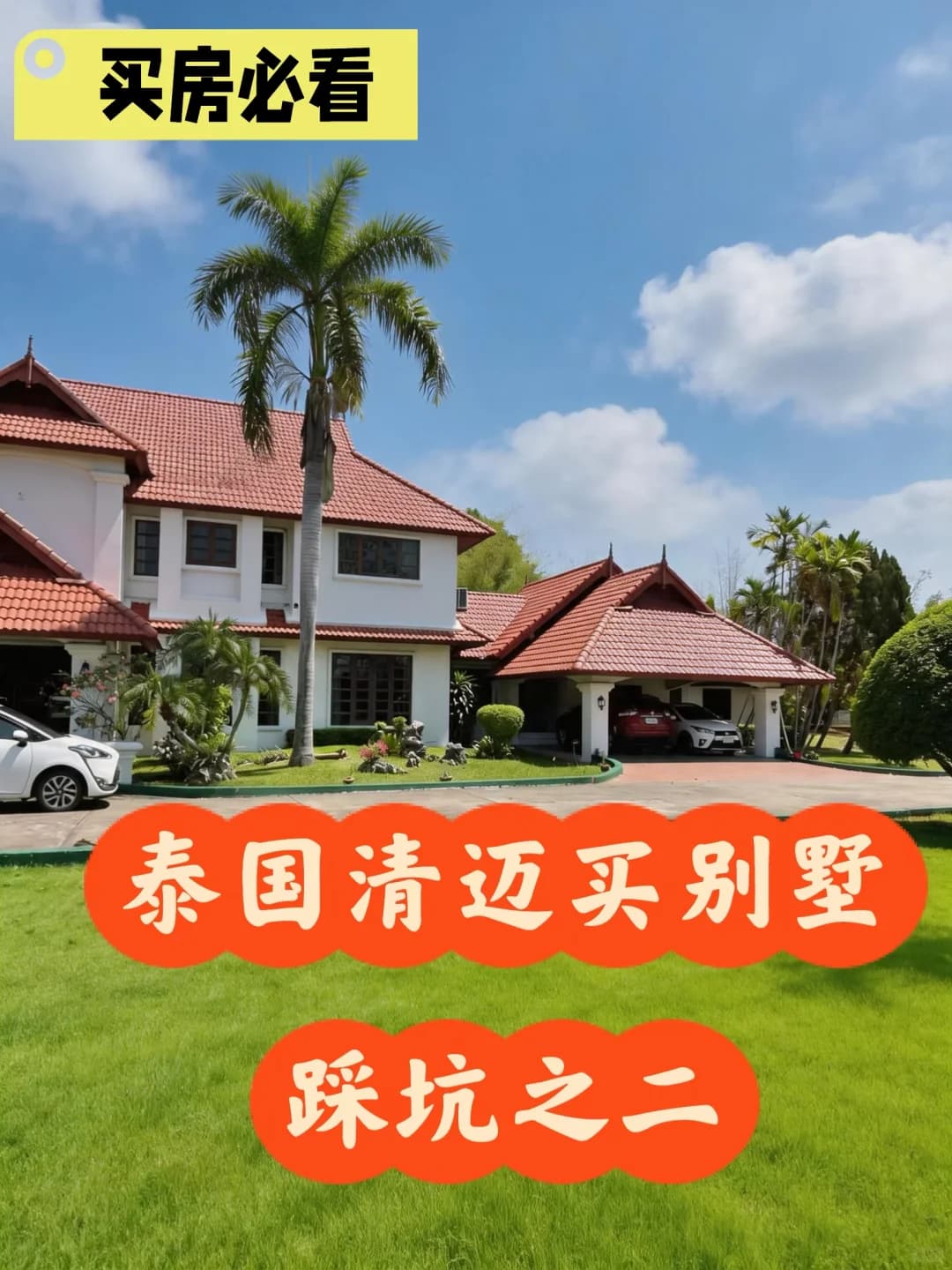 泰国清迈想买别墅的一定要看这篇🏠封面图