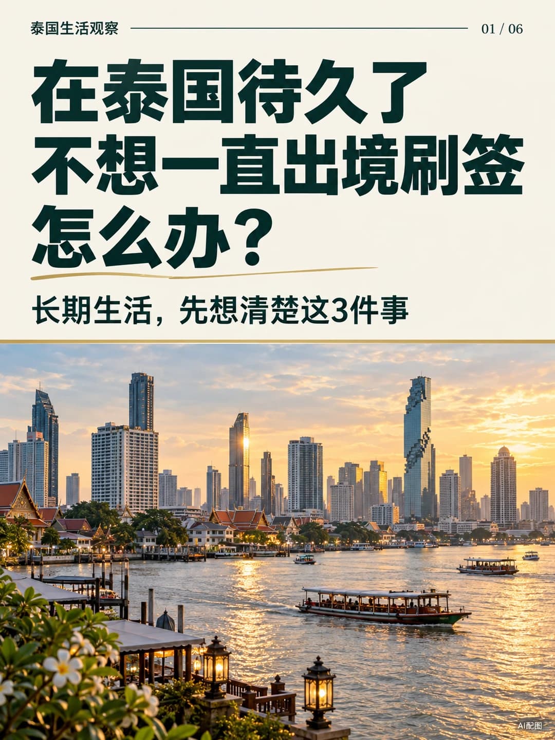 在泰国待久了不想一直出签刷签,怎么办?封面图
