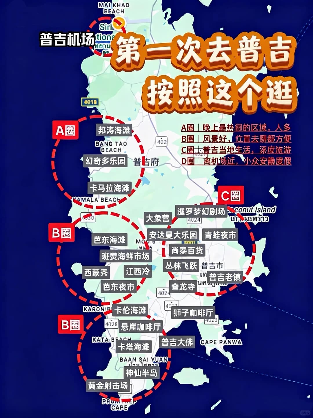 2026普吉景点分布地图🗺️封面图