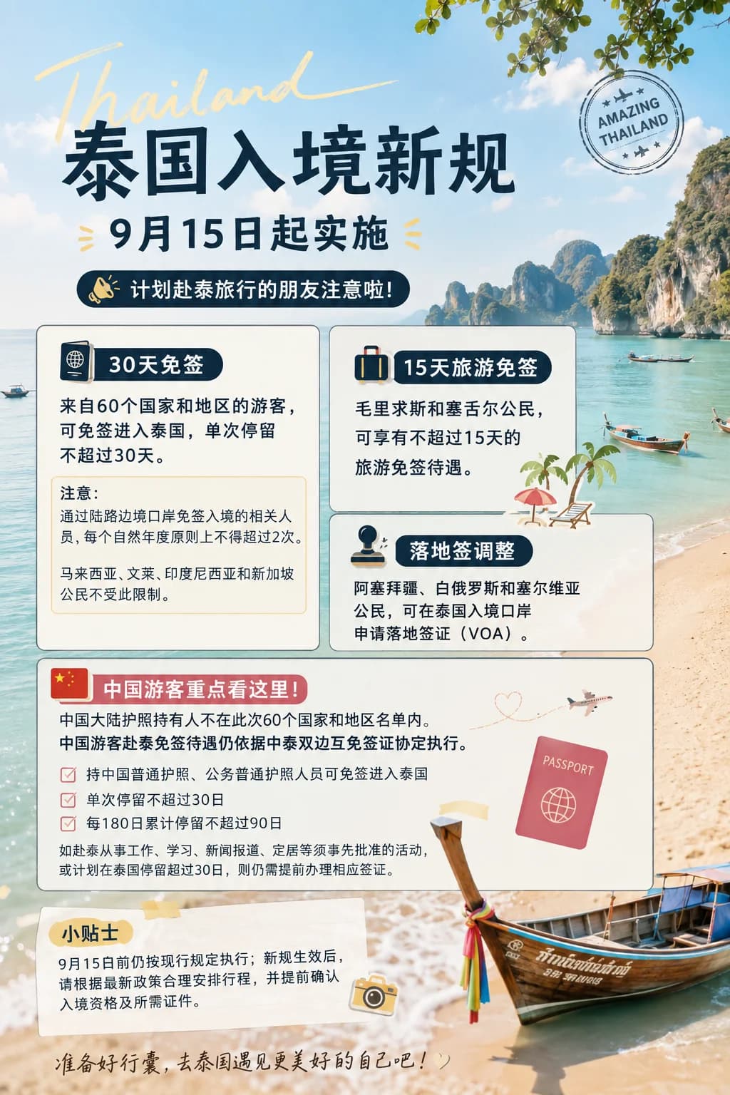 泰国入境新规来了,中国游客到底受不受影响封面图