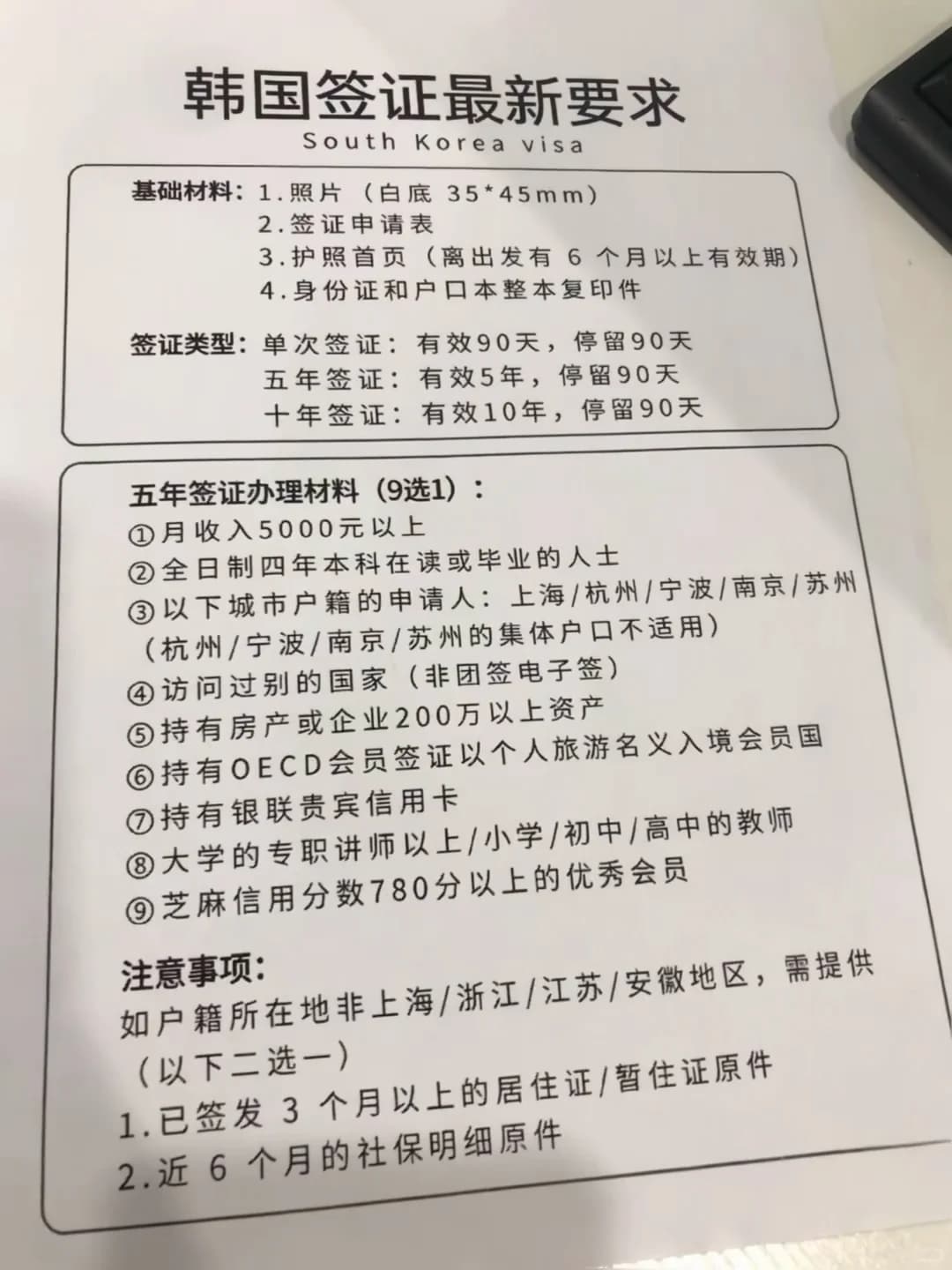 韩国签证新要求!2026.8.22封面图